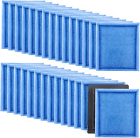 30PCS #3 Fish Tank Filters, Aquarium Filter Cartridge Compatible with Rite-Size C & Fit for EZ-Change #3 20-40/30-60 Gallon Fishtank Power Filter Replacement