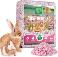 Small Pet Select Rose Paper Bedding, Odor Control - Natural Rose