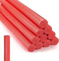 Kathfly 12 pack solid foam pool noodles, 1.5 x 35 inch, white