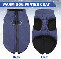 Winter Dog Vest Coat with Harness Built in – Essentials for Dogs - #1 Rolay Bule-Matte / XS(Chest 11.5")-Regular - image 4