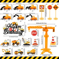 44PCS Halloween Cake Toppers with Spider Bat Castle Pumpkin Skull - Construction - image 3