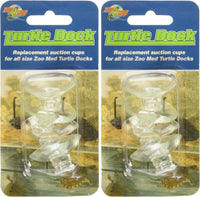 Zoo Med Laboratories Zoo Turtle Dock SuCountion Cups – Essentials for Reptiles And Amphibians - 1 Count (Pack of 2)