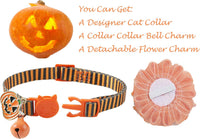 BoomBone Fall Cat Collar with Bell and Pumpkin Charm – Essentials for Cats - image 3