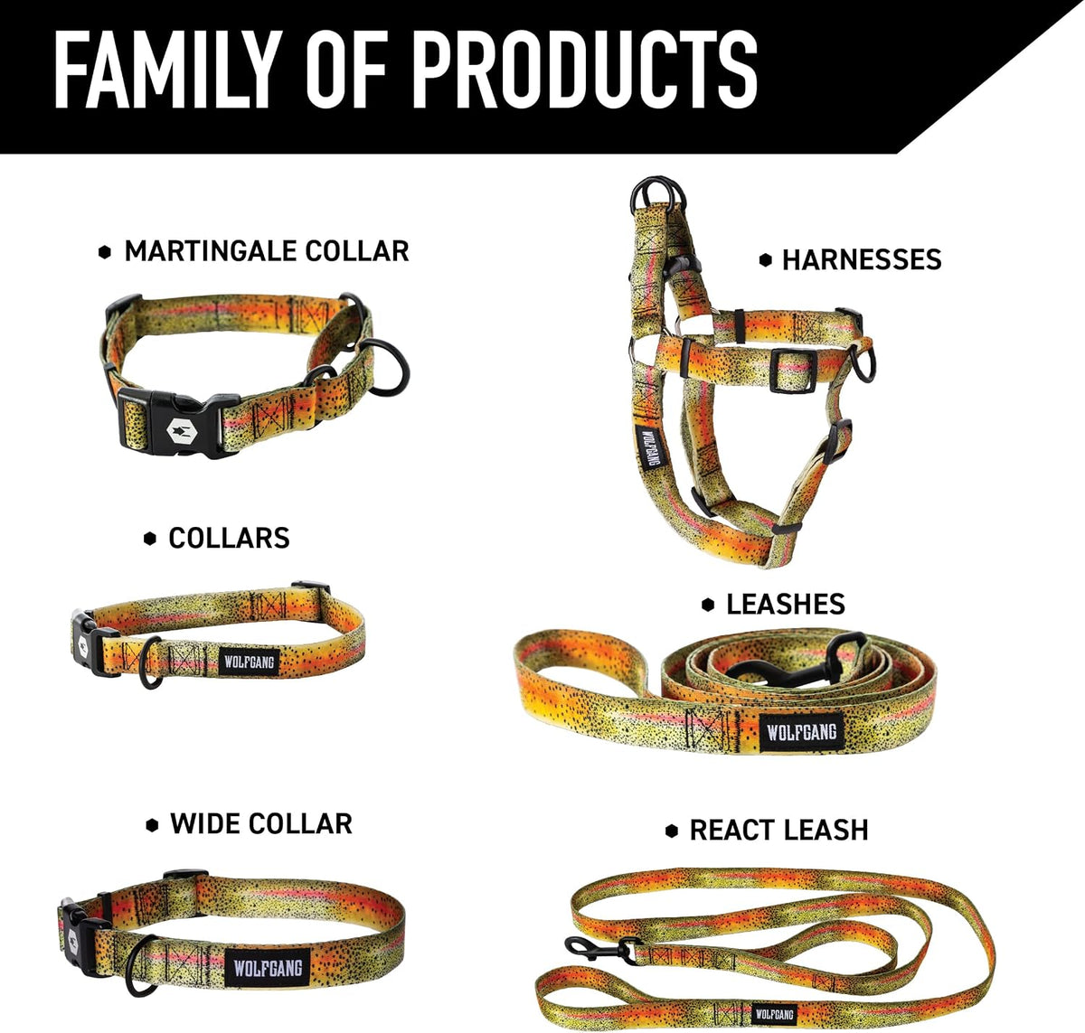 Wolfgang Heavy Duty Martingale Dog Collar with Quick Release Nylon - CutBow Print / Medium (1 Inch x 14-18 Inch) - image 4