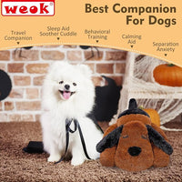 Heartbeat Puppy for Dogs, Heartbeat Helps for Dog Anxiety Relief and Calming Aid, Puppy Heartbeat Stuffed Animal Anxiety Calming Behavioral Aid Puppy Heartbeat Toy Sleep aid for Dogs Cats Pets