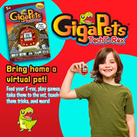 Giga Pets Interactive Digital Pet Toy, Boys & Girls, Ages 6+ - T-rex - image 2