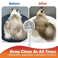 Cat Brushes for Indoor Cat, 6 in 1 Pet Steam Brush for Dog Cats Grooming Kit Supplies Hair Grooming for Long Short Hair Cats Dogs Massage & 2 Water Spray Modes Shedding Brush