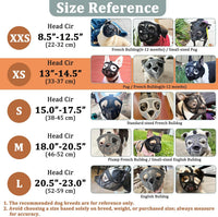 Mesh Short Snout Dog Muzzle with Anti-Eating Design for Frenchie – Essentials for Dogs - Black / XS [Head Cir: 13"-14.5"] - image 4