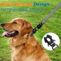 Heavy Duty Short Dog Leash - Grey / 24 Inch - image 2