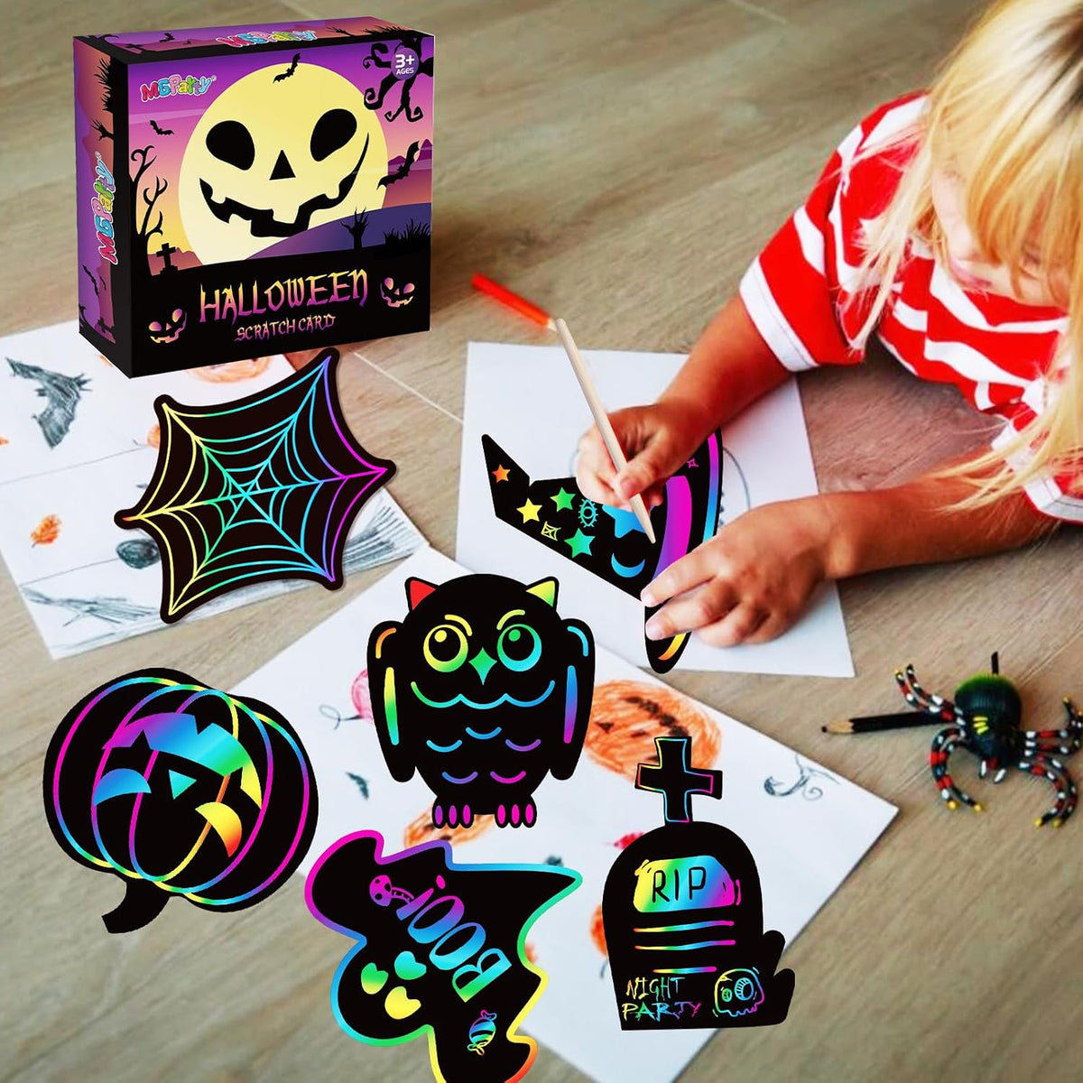 MGparty Halloween Crafts for Kids - 48PCS - image 3