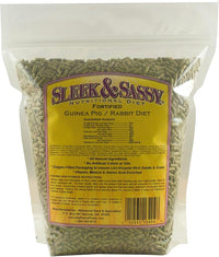 SLEEK & SASSY Fortified Guinea Pig & Rabbit Food (4 lbs.)
