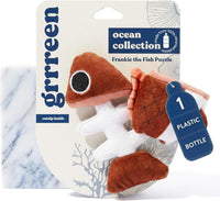Premium Plush Cat Toy, Whale Cat Toy, Eco Friendly, Catnip - Frankie the Fish Puzzle