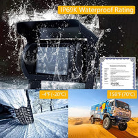 Wireless Backup Camera for Trucks VMW7 high Definition 1080P 7” IPS Monitor System,High-Speed Stable Transmission & Waterproof for Truck,Recreational Vehicle Trailer,Bus,Harvester Pickup Motorhome