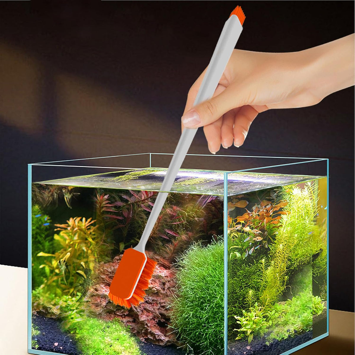 Vimvins Small Fish Tank Cleaner - 17.3 Inch - image 2