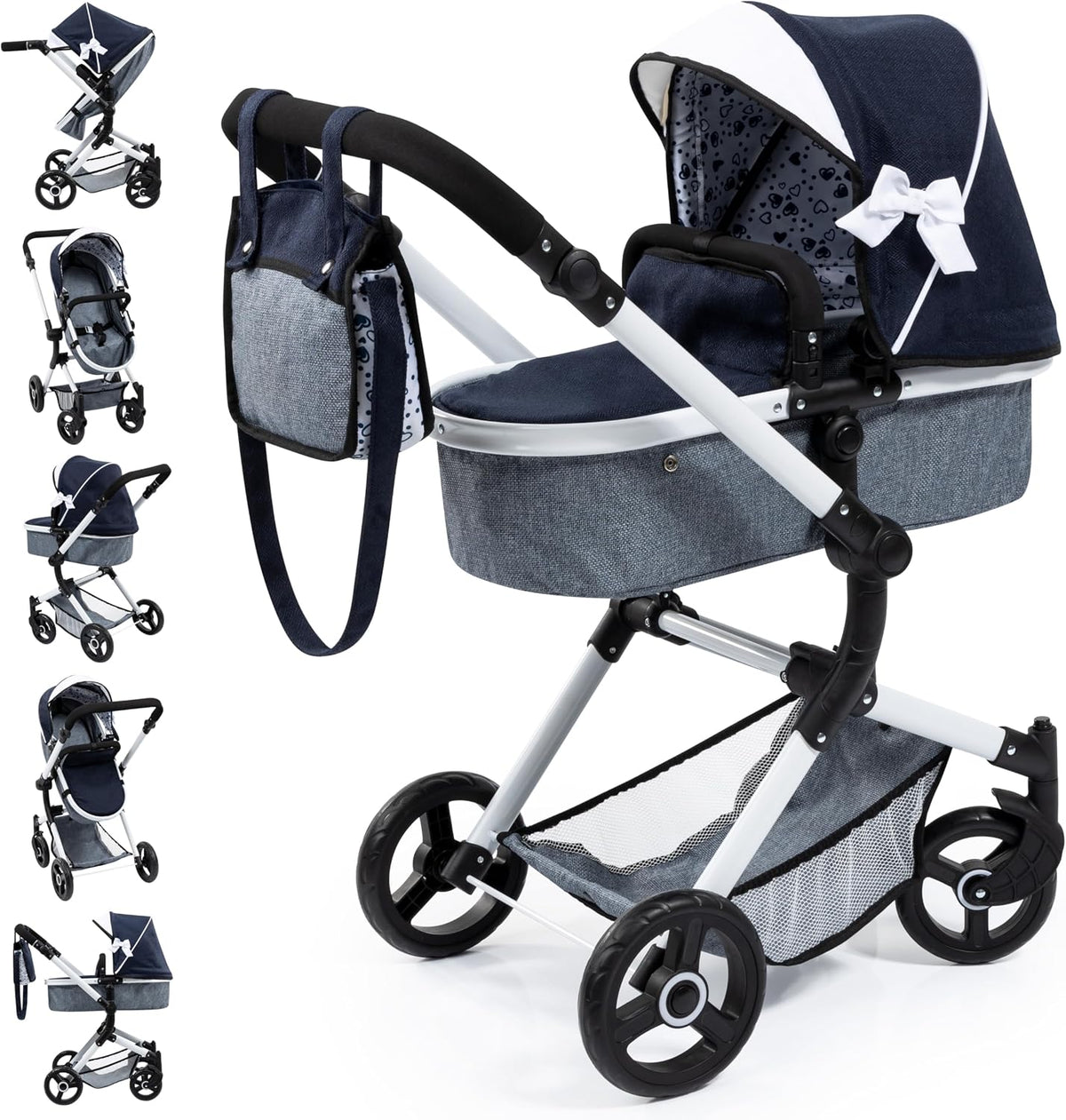 Bayer Neo Vario Doll Pram & Pushchair
