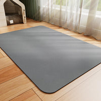 HotLive absorbent pet food mat for dog and cat bowls with rubber backing