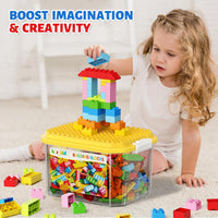 burgkidz Classic Building Compatible Toddlers: 150PCS Jumbo Blocks - image 3