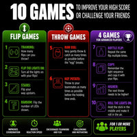 How Many Flips can You Throw?, Electronic Flip Challenge Game - image 3