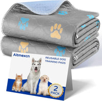 Aitmexcn Washable Pee Pads for Dogs, 24''x36'' - Gray / 18*24''-4pcs
