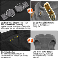 Dog Fleece Vest Sweater Winter Jacket for Small and Medium Large Dogs - X-Large / BLACK - image 3