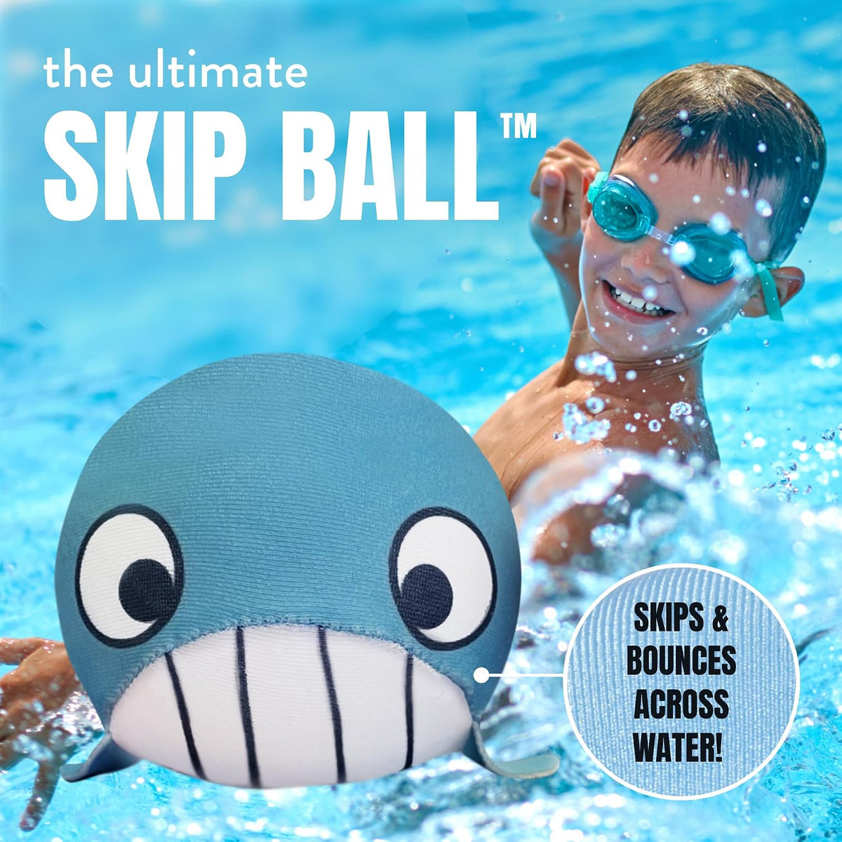 Activ Life The Ultimate Water Skip Balls - 2.2" / Whale - image 2