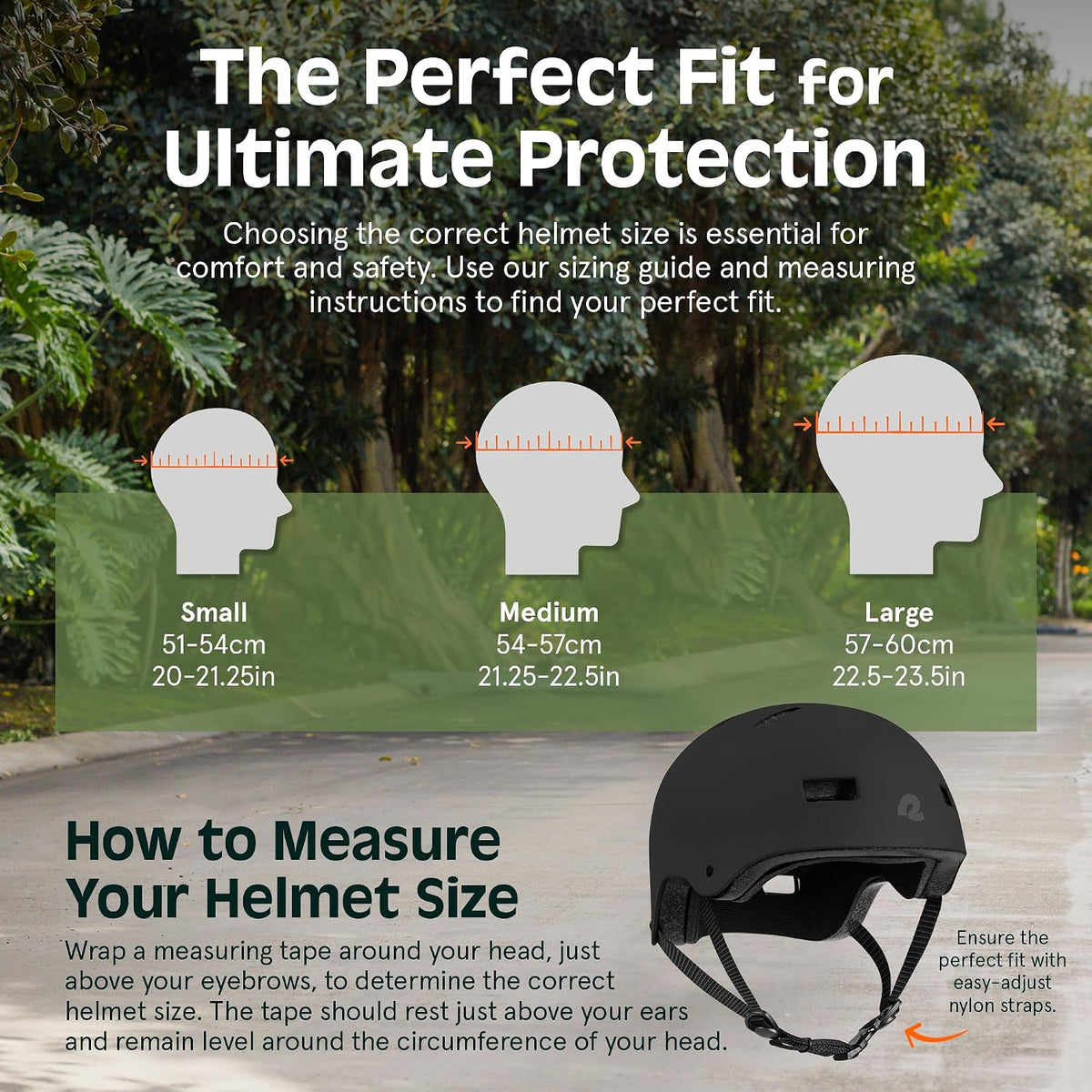 Retrospec Dakota Protective Bike Helmet, Skateboard, Scooter - Matte Black / Large - image 4