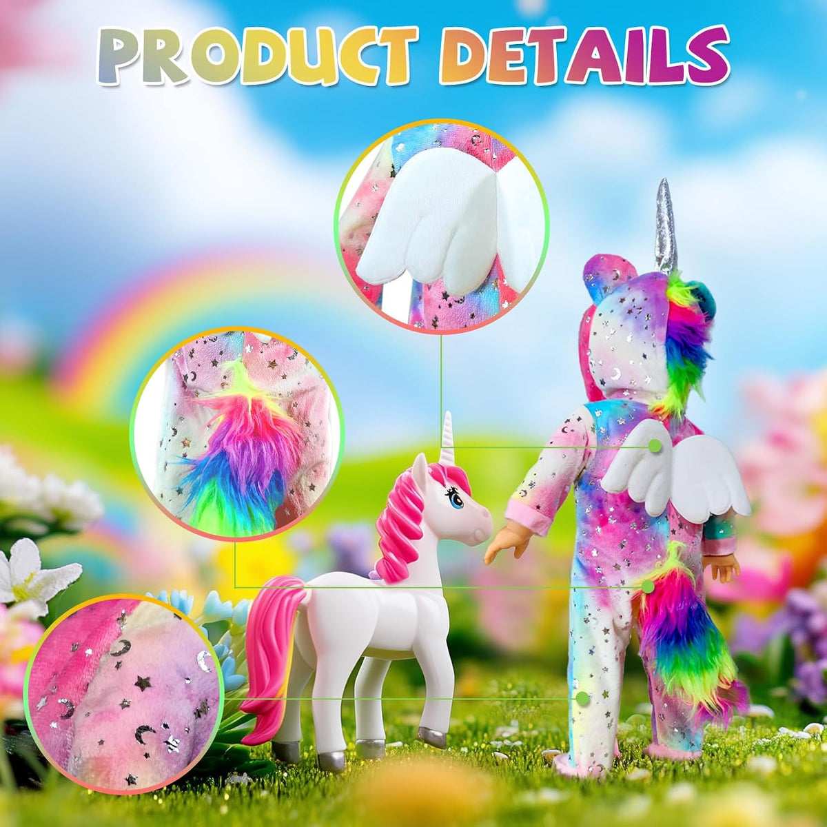 WONDOLL American 18-Inch Doll Clothes and Accessories - pink - image 3
