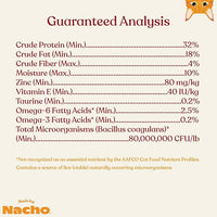 Made by Nacho Dry Cat Kibble 11lb Bag, High Protein and Grain-Friendly Premium Cat Food, Cage-Free Chicken & Pumpkin Recipe, Infused with Bone Broth for Hydration, Limited Ingredients, Single Bag