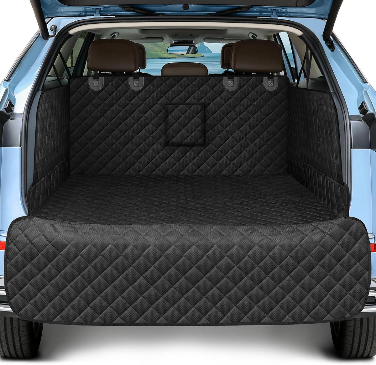 SUV Cargo Liner for Dogs, Waterproof Pet Trunk Cover for SUVs – Essentials for Dogs - Cargo Liner