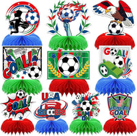 10 Pcs 80s Party Decorations, 1980s Table Honeycomb Centerpieces – Fun for Kids & Family - Cup Party Style