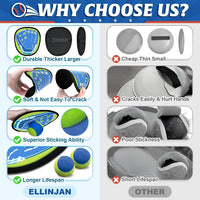 Ellinjan catch ball game set with 4 sticky paddles, 4 balls and storage bag - view 4
