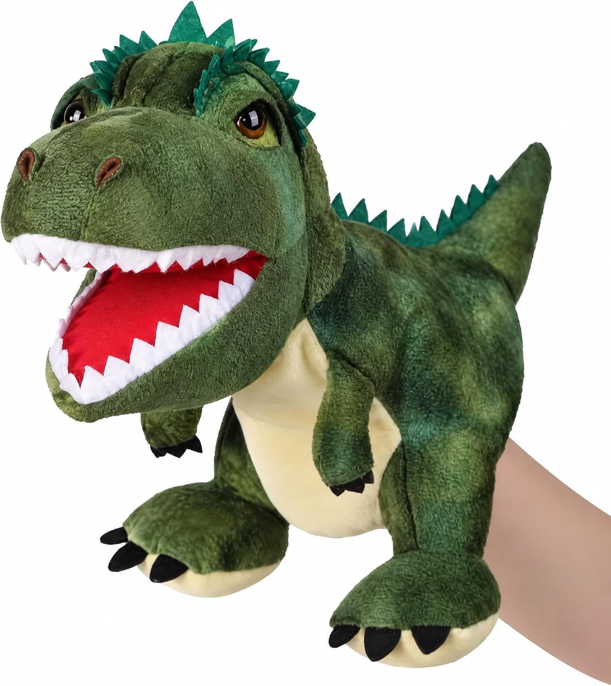 Marine Animals Hand Puppets for Kids, Toddler Includes Sharks - New Tyrannosaurus Rex / Dinosaurs