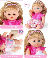 GAGAKU foldable baby doll stroller with 12 inch doll and care accessories - view 24