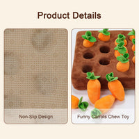 Snuffle Mat & Carrot Puzzle Toy for Dogs - NORMAL - image 3