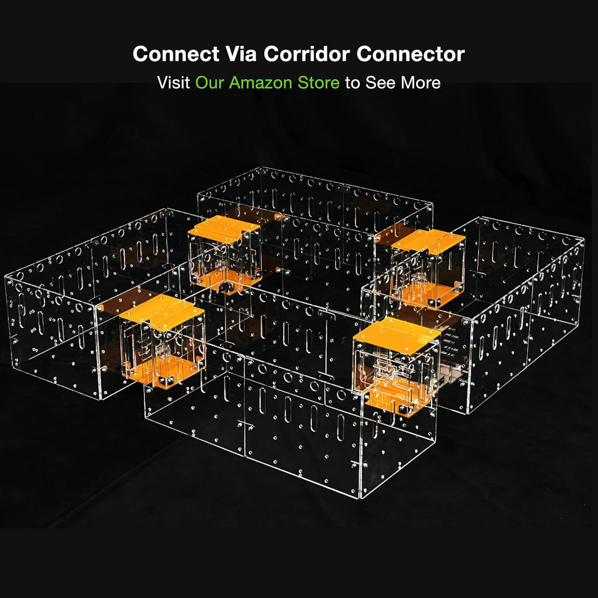 GuineaLoft Model-A Acrylic Guinea Pig Cage - Model-C2 - image 4
