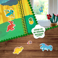 Stick4Ever Jelly Sticker Book, for Kids, Waterproof - Dinosaurs - image 2
