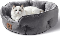 Small Dog Bed for Small Dogs, Cat Beds for Indoor Cats - Small (Pack of 1) / Grey - image 2