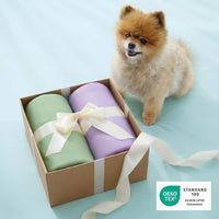 LE SURE ApexCloud Premium Cooling Blankets for Medium Dog Q-MAX>0.4 - XL(50x60") / Green - image 2