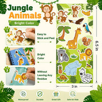 36 Sheets Stickers for Kids, Cute Stickers Pack for Scrapbook - Sticker Sheets - image 3