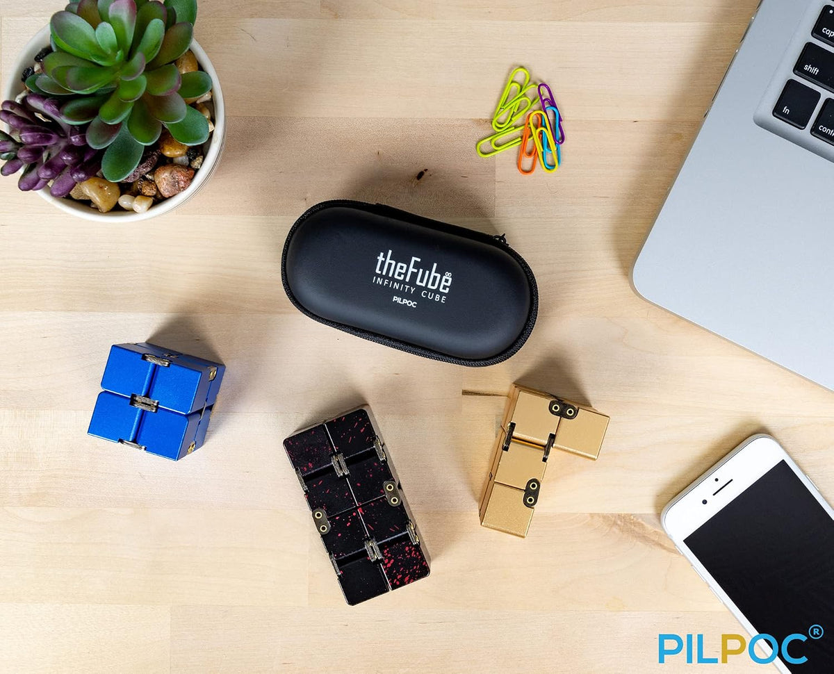 PILPOC theFube Fidget Cube - Black and Red - image 4