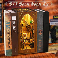 CRIOLPO DIY Miniature Dollhouse - Library - image 2