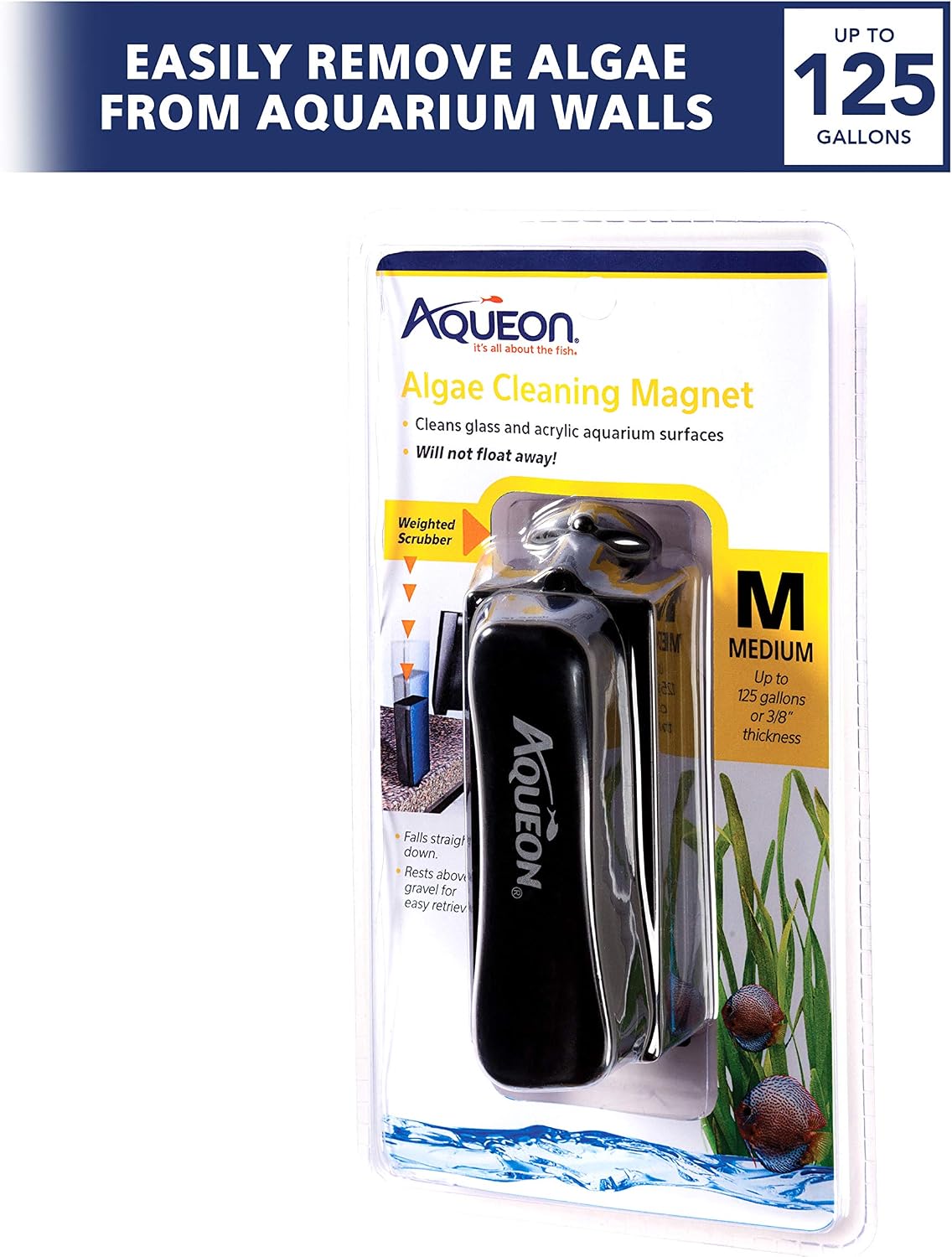 Aqueon Aquarium Algae Scraper - Medium - image 2