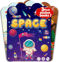 36 Sheets Stickers for Kids, Cute Stickers Pack for Scrapbook - Sticker Book