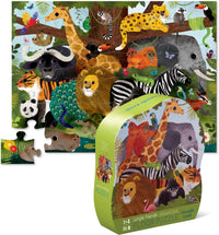 Crocodile Creek 36-Piece Jigsaw Floor Puzzle - Jungle Friends