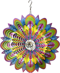 FONMY Wind Spinner Mandala Starry Sky 12 inch 3D Stainless Steel - 12inch / Mgb05
