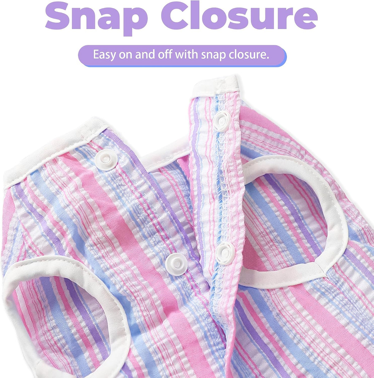 Dog Dress, Cute Pet Princess Dresses with Bright Color Design - Pruple Pink / Medium - image 4