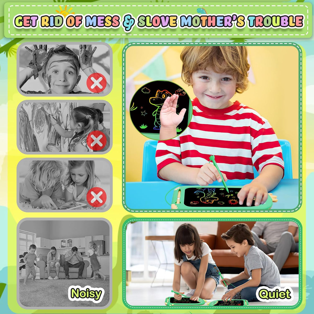 YUBALEER Toys for 1 2 3 Year Old Girl Gifts - Green - image 4