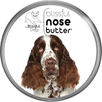 The Blissful Dog Springer Spaniel Nose Butter, Versatile Dog Nose Balm for Dry Nose, Handcrafted Nose Moisturizer, Easy-to-Apply Dog Essentials, Unscented, 8 oz.