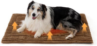 Bedsure ComfyFleece Self Warming Cat Bed Mat - Caramel / 41.0"L x 29.0"W