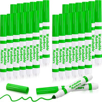 Janlaugh washable markers bulk pack of 24 broad line markers with conical tips - view 7